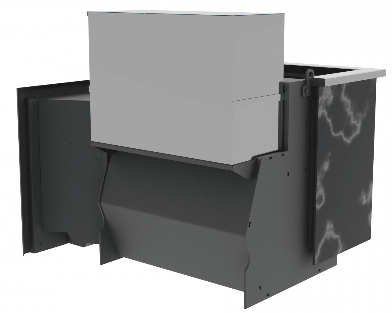 Банный камин 800, AISI 430 фото в Самаре