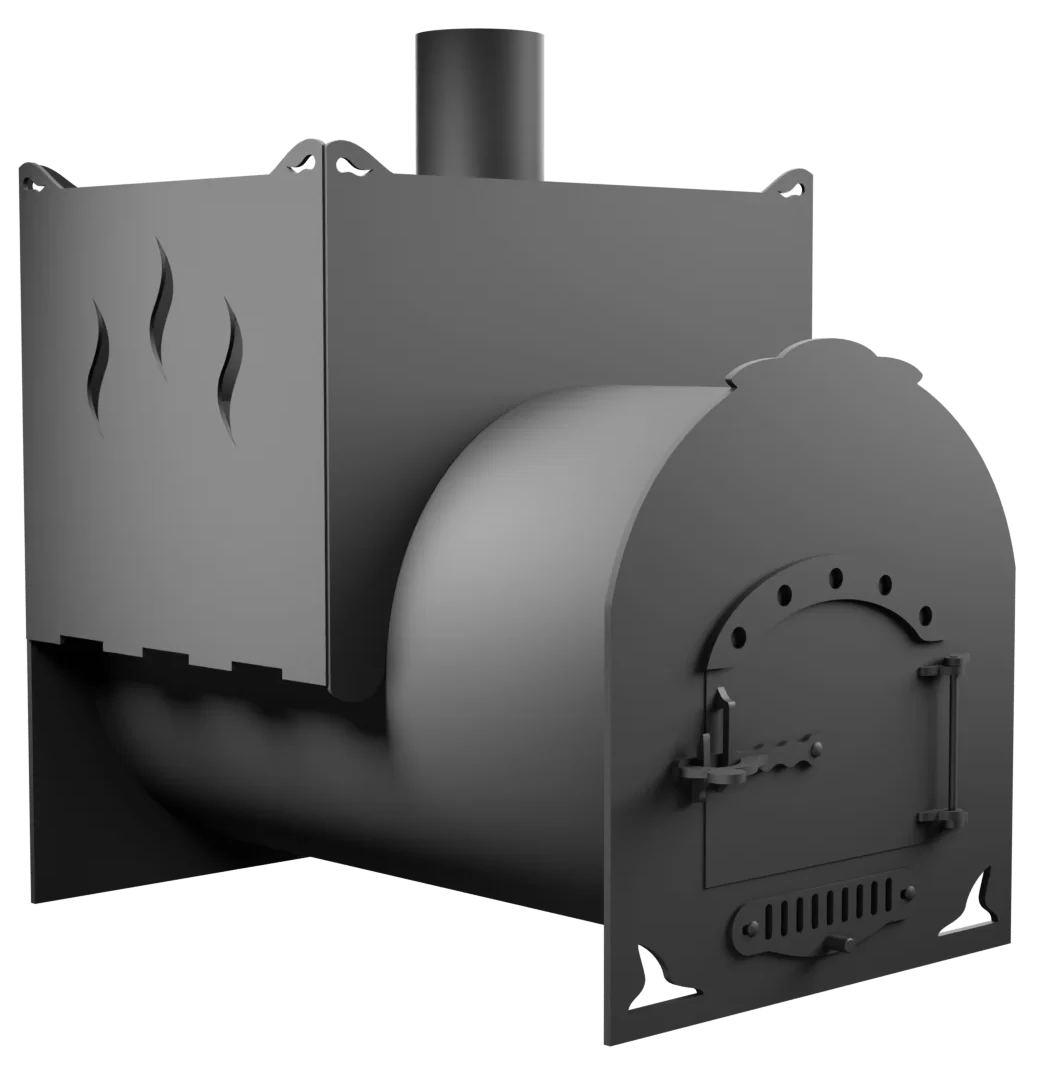 Печь Горыныч Мини, двойная каменка фото в Самаре