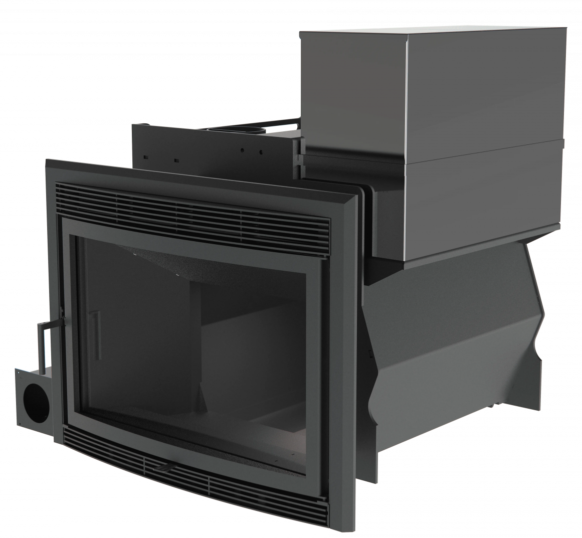 Банный камин 500, сталь+СВО фото в Самаре