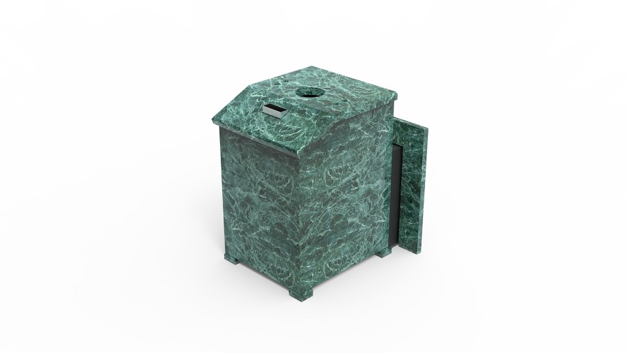 Печь в облицовке из натурального камня Genesis GN 500 облицовка закрытая со скосом талькохлорит-шлифовка фото в Самаре