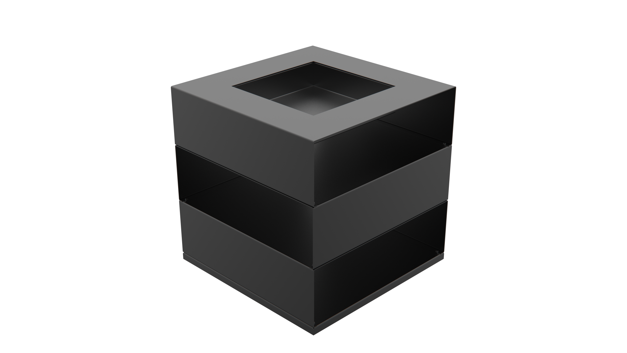 Очаг "Пламенный куб" фото в Самаре