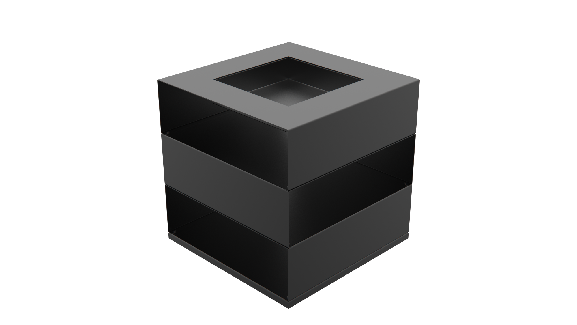 Очаг "Пламенный куб" фото в Самаре