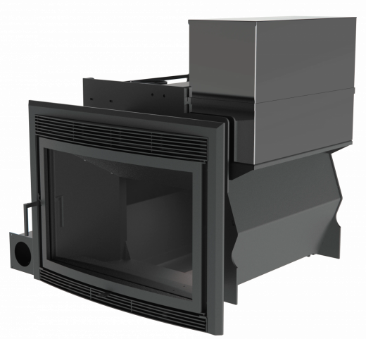 Банный камин 500, сталь+СВО фото в Самаре